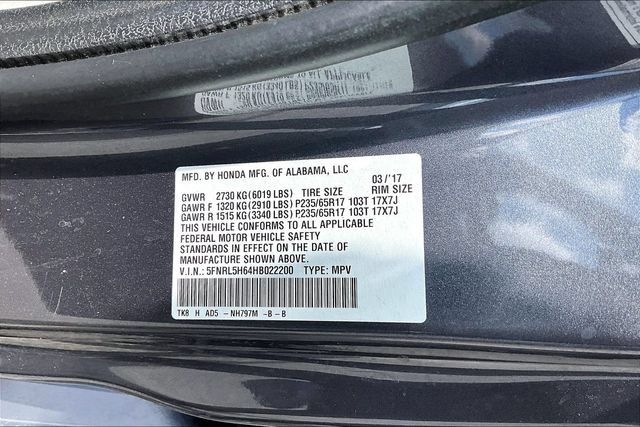Used 2017 Honda Odyssey EX-L image 19