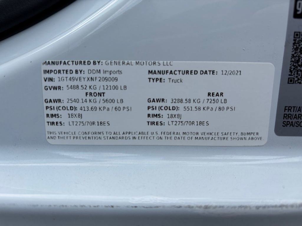 Used 2022 GMC Sierra 3500 AT4 w/ AT4 Preferred Package image 34