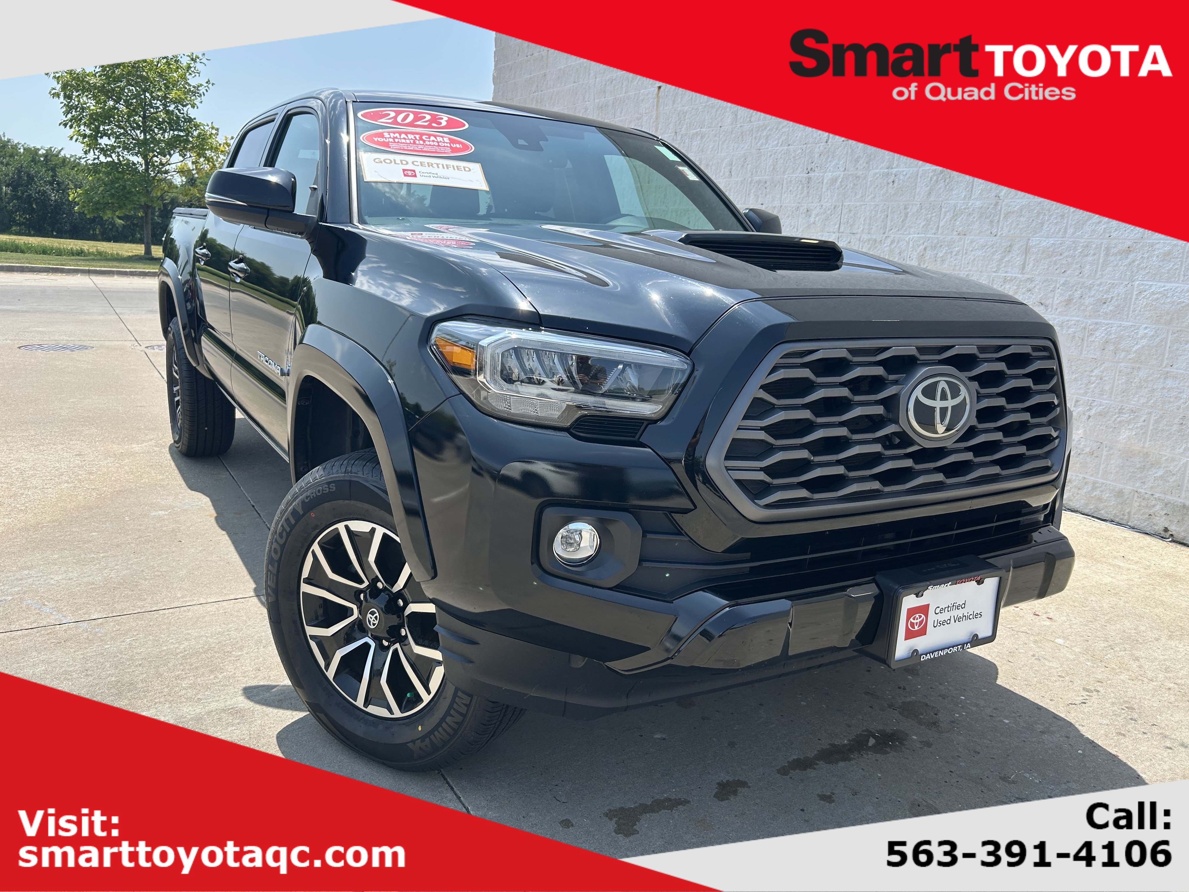 Certified 2023 Toyota Tacoma TRD Sport w/ Technology Package AWD/4WD image 1