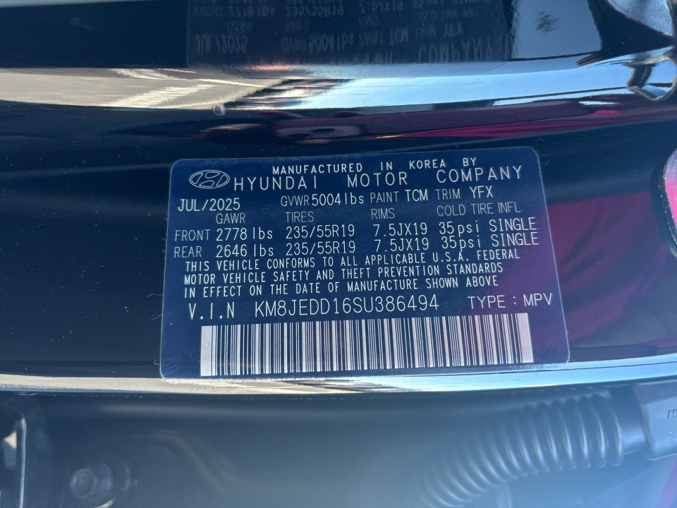 New 2025 Hyundai Tucson Limited image 35