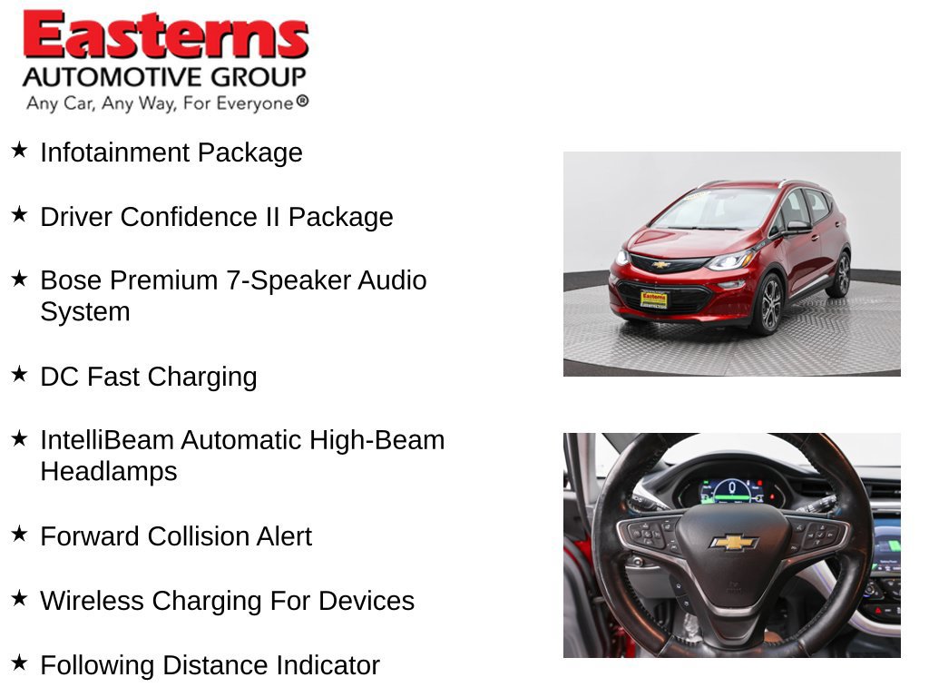 Used 2018 Chevrolet Bolt Premier w/ Driver Confidence II Package FWD image 12