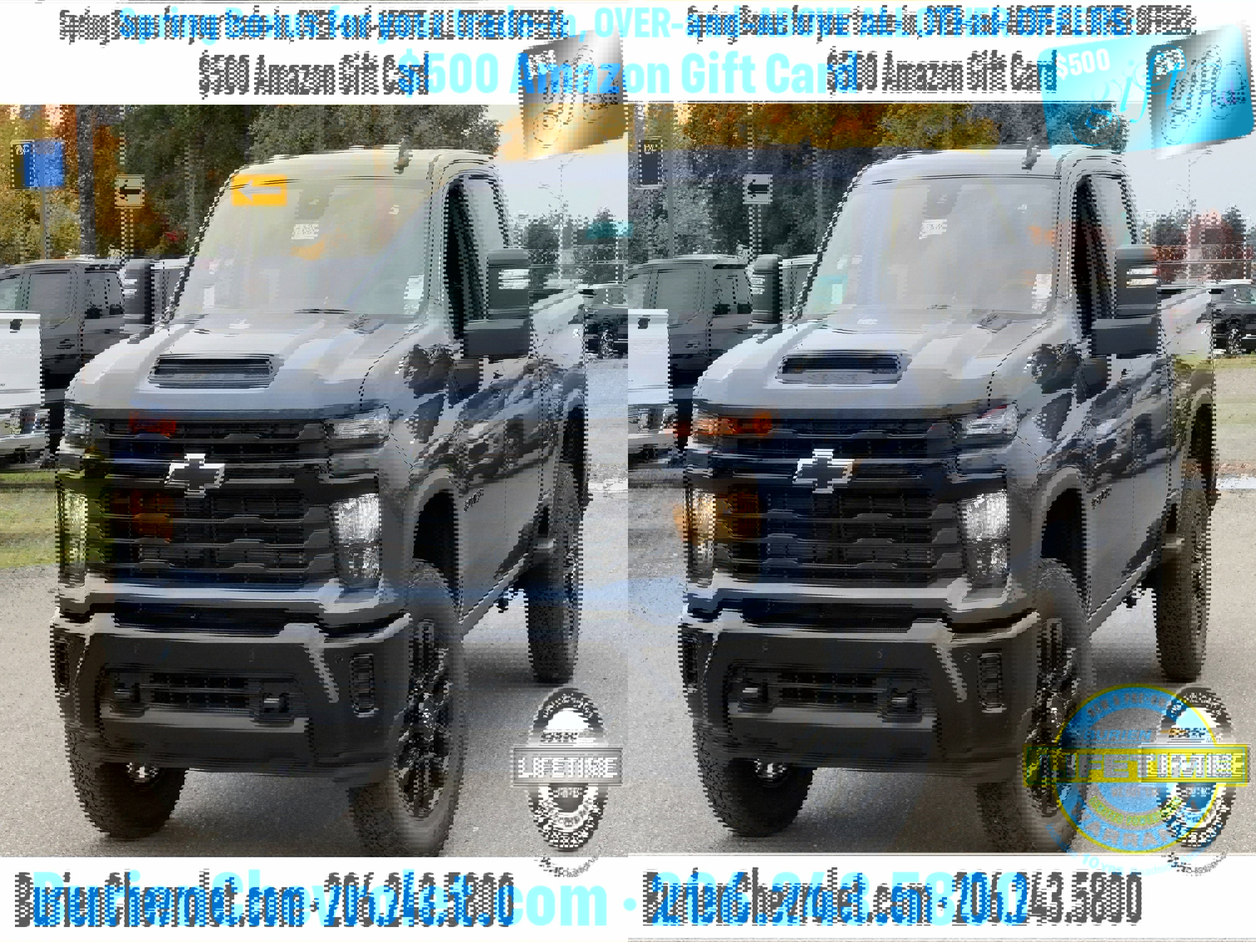 New 2026 Chevrolet Silverado 2500 Custom w/ Custom Value Package image 1