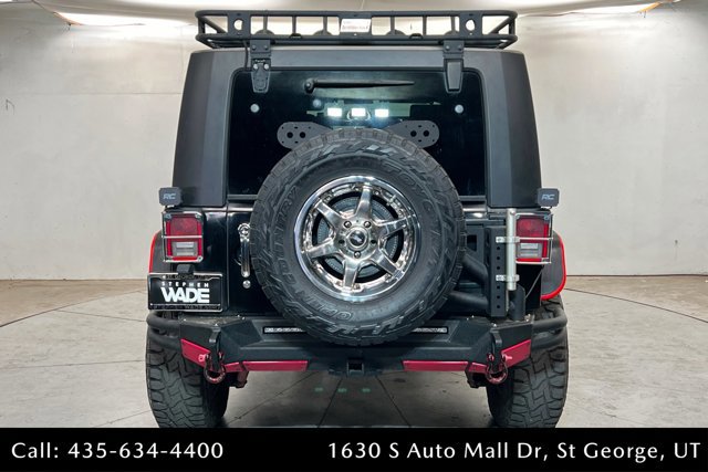 Used 2008 Jeep Wrangler Unlimited Rubicon w/ Dual Top Group AWD/4WD image 4