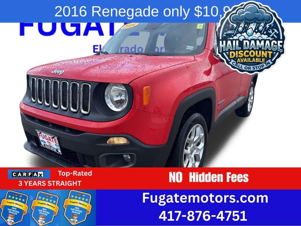 Used 2016 Jeep Renegade Latitude w/ Cold Weather Group