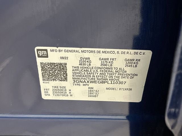 Used 2023 Chevrolet Equinox RS w/ RS Leather Package image 41