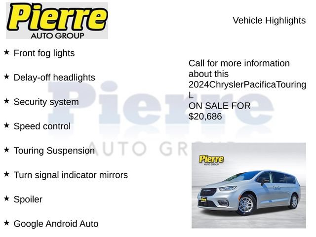 Used 2024 Chrysler Pacifica Touring-L FWD image 22