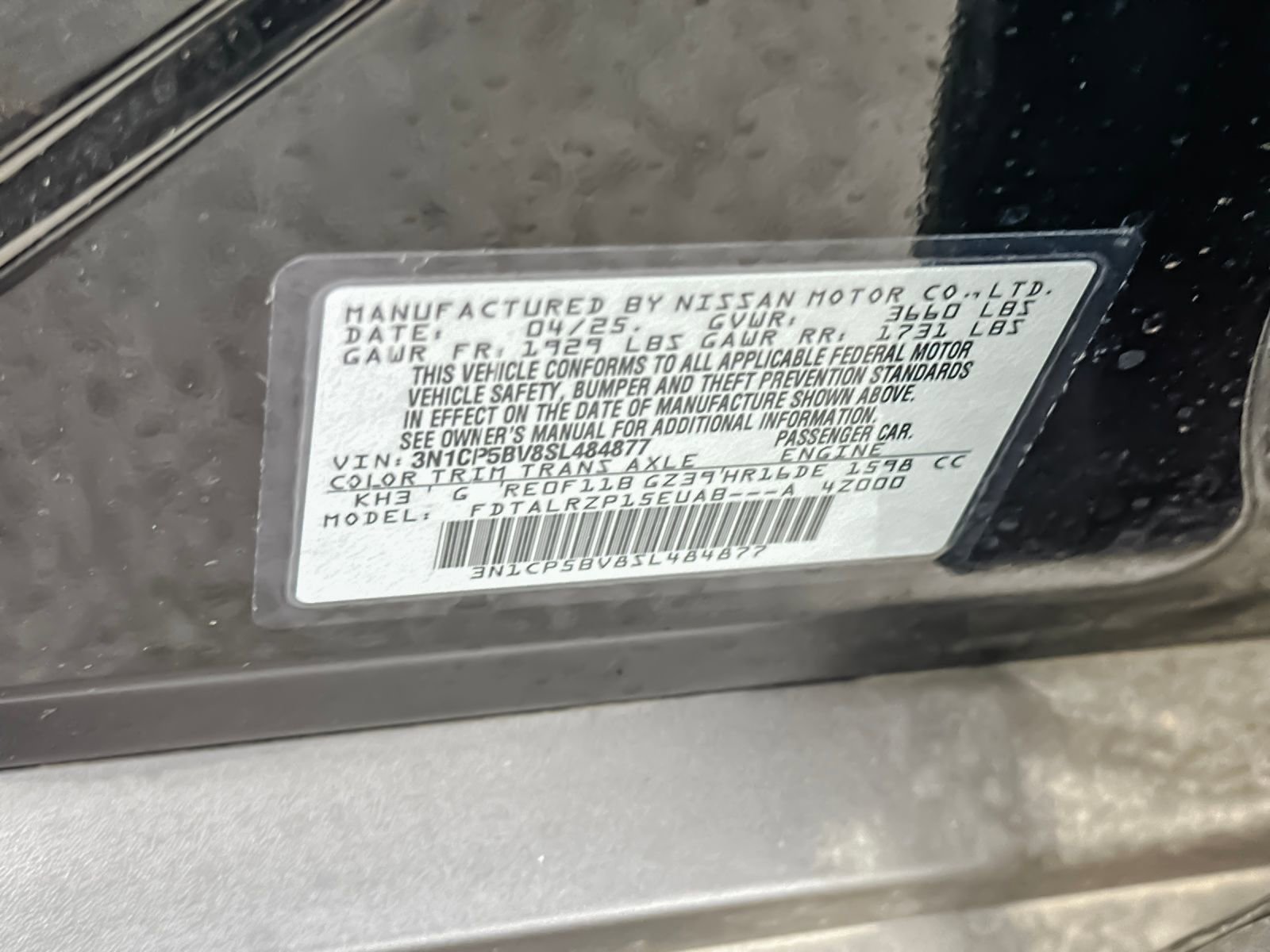 Used 2025 Nissan Kicks Play S FWD image 28