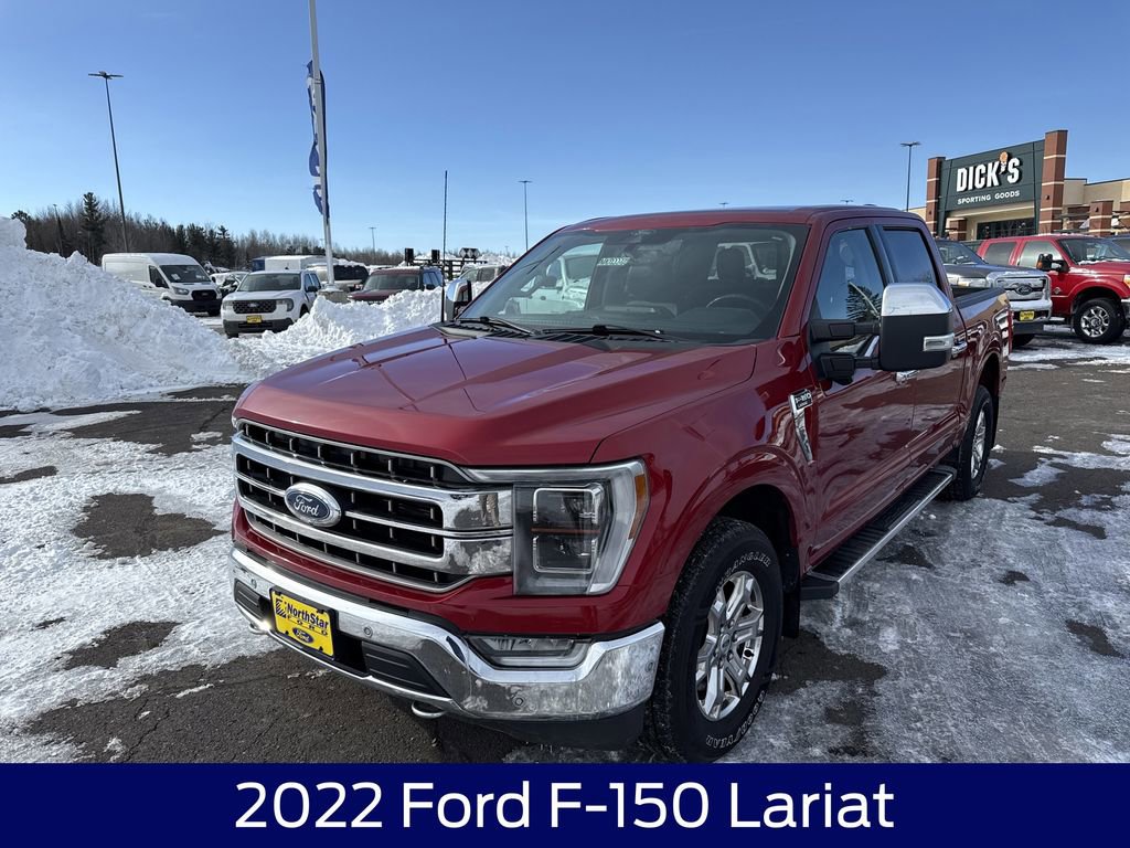 Used 2022 Ford F150 Lariat w/ Equipment Group 502A High image 3