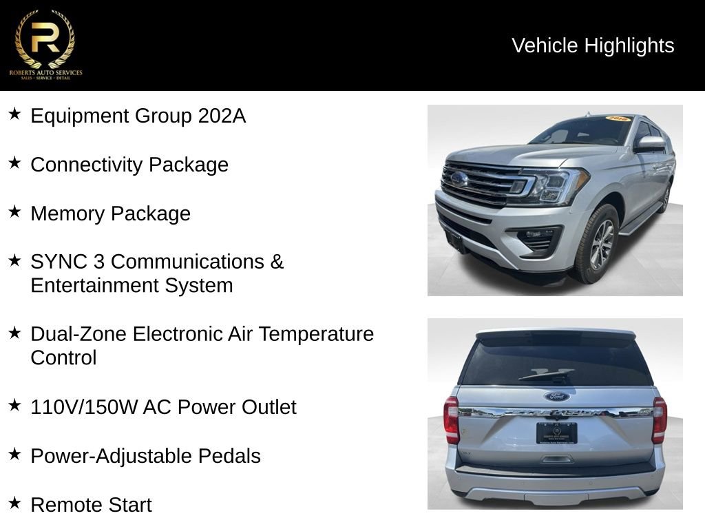 Used 2018 Ford Expedition Max XLT w/ Equipment Group 202A AWD/4WD image 9