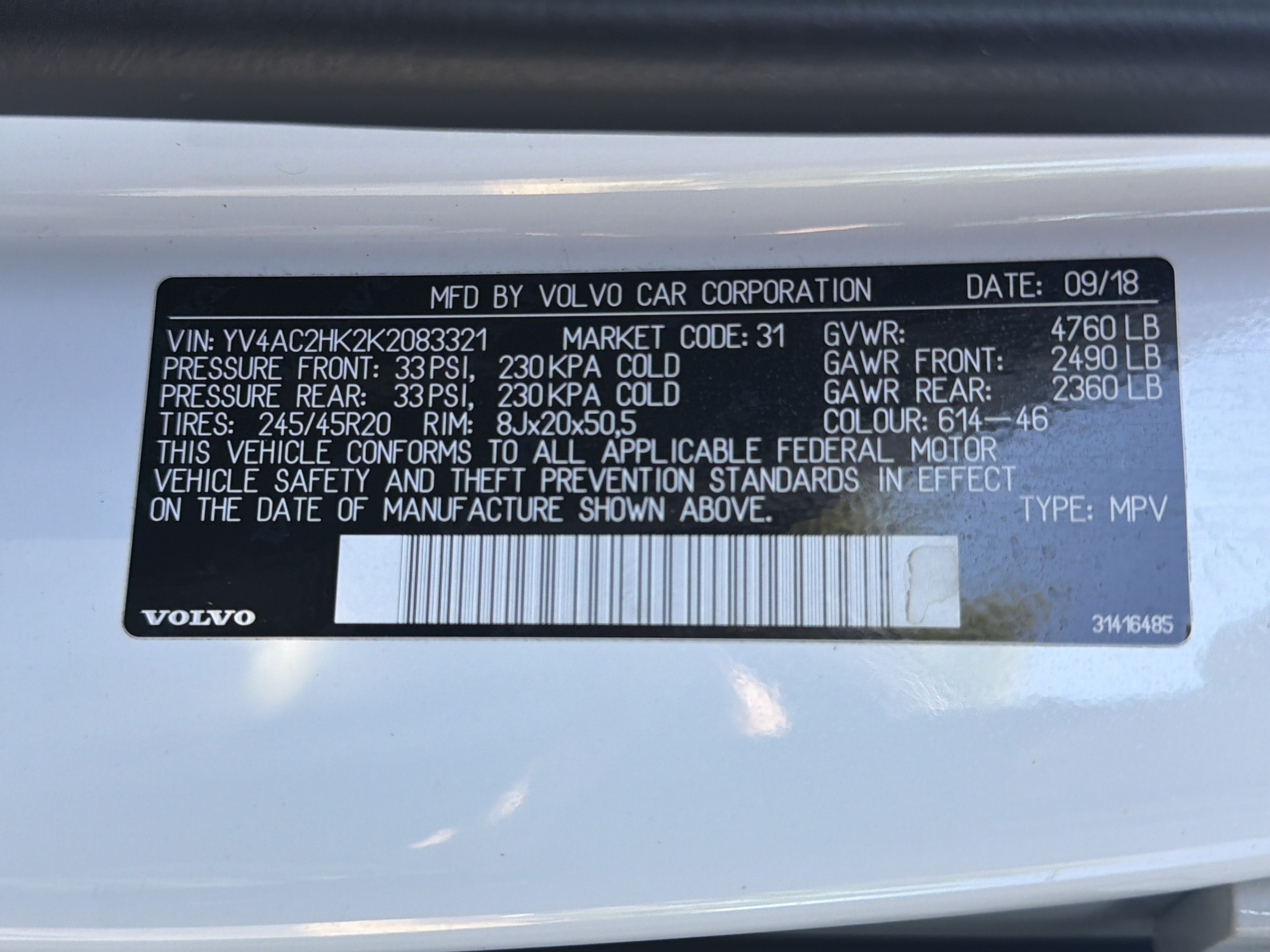 Used 2019 Volvo XC40 T4 Momentum FWD image 36