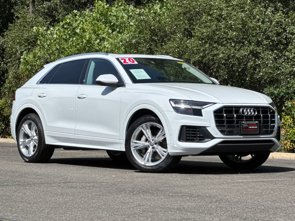 Used 2020 Audi Q8 Premium Plus w/ Premium Plus Package AWD/4WD image 2
