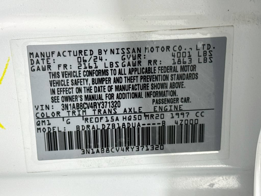 Used 2024 Nissan Sentra SV FWD image 35