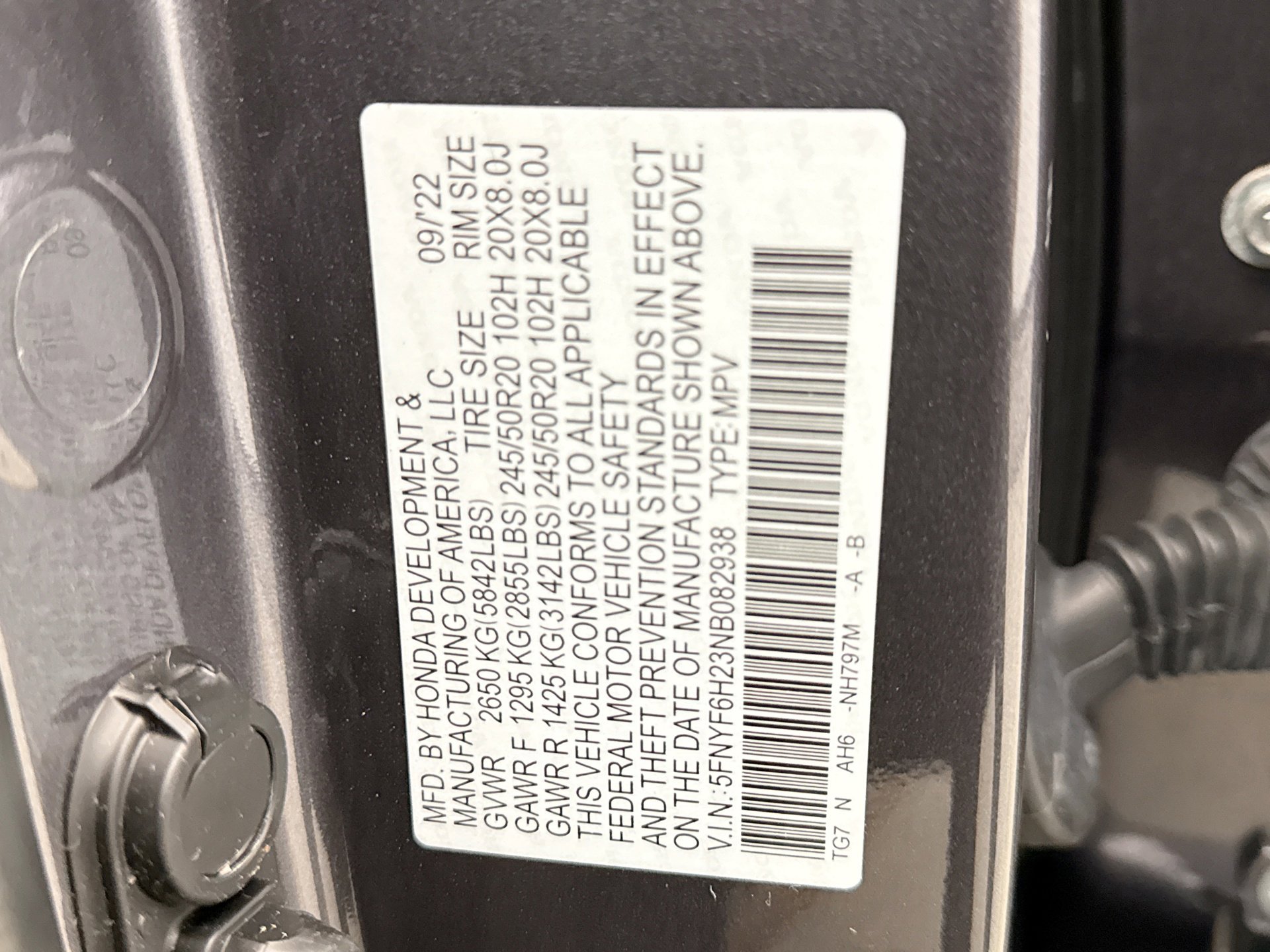 Used 2022 Honda Pilot Special Edition image 11