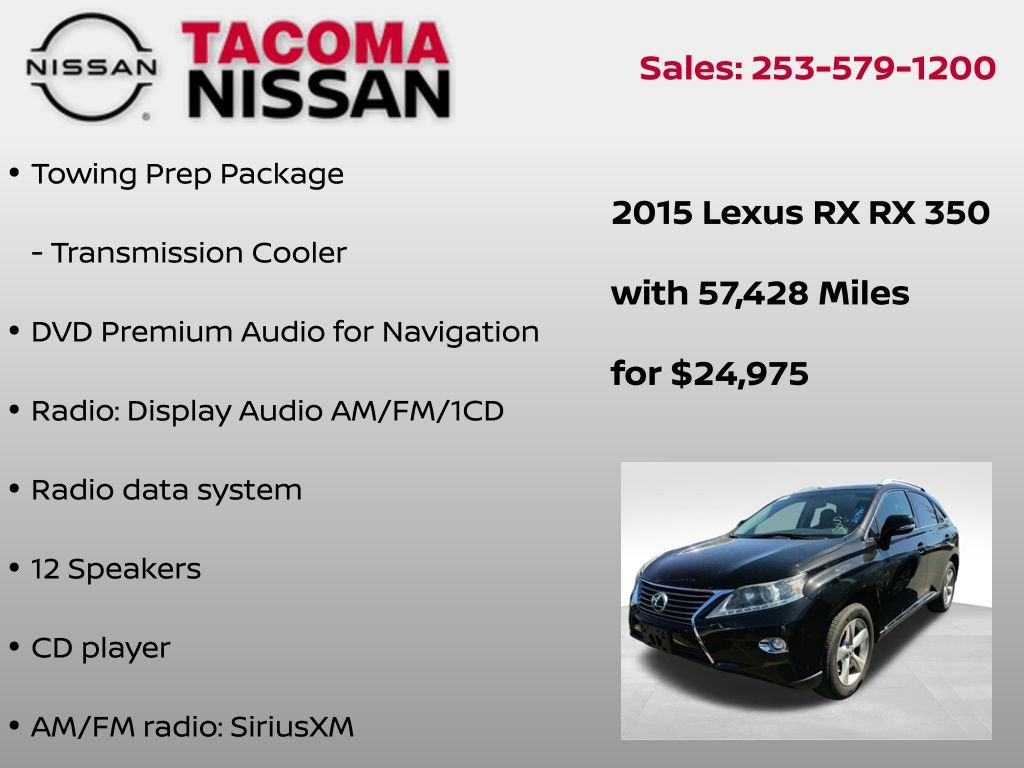 Used 2015 Lexus RX 350 AWD image 8
