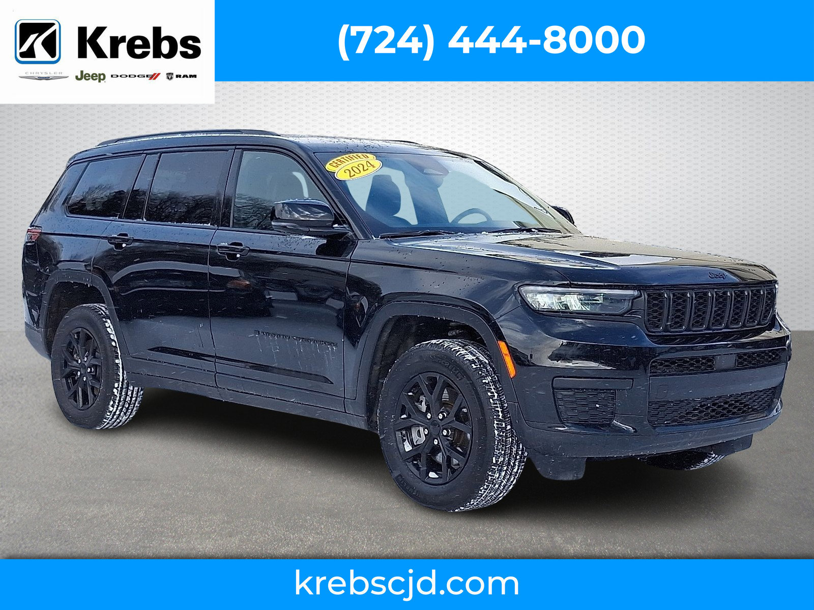 Certified 2024 Jeep Grand Cherokee L Laredo