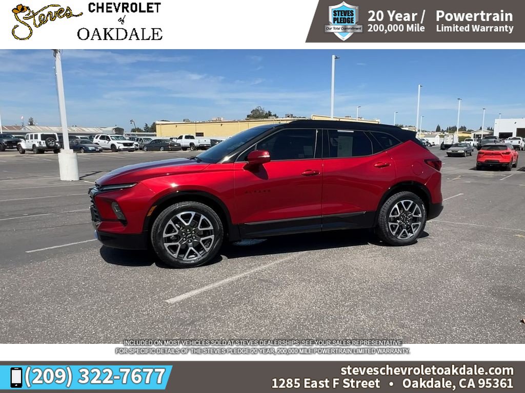 Certified 2024 Chevrolet Blazer RS w/ Driver Confidence II Package FWD image 6