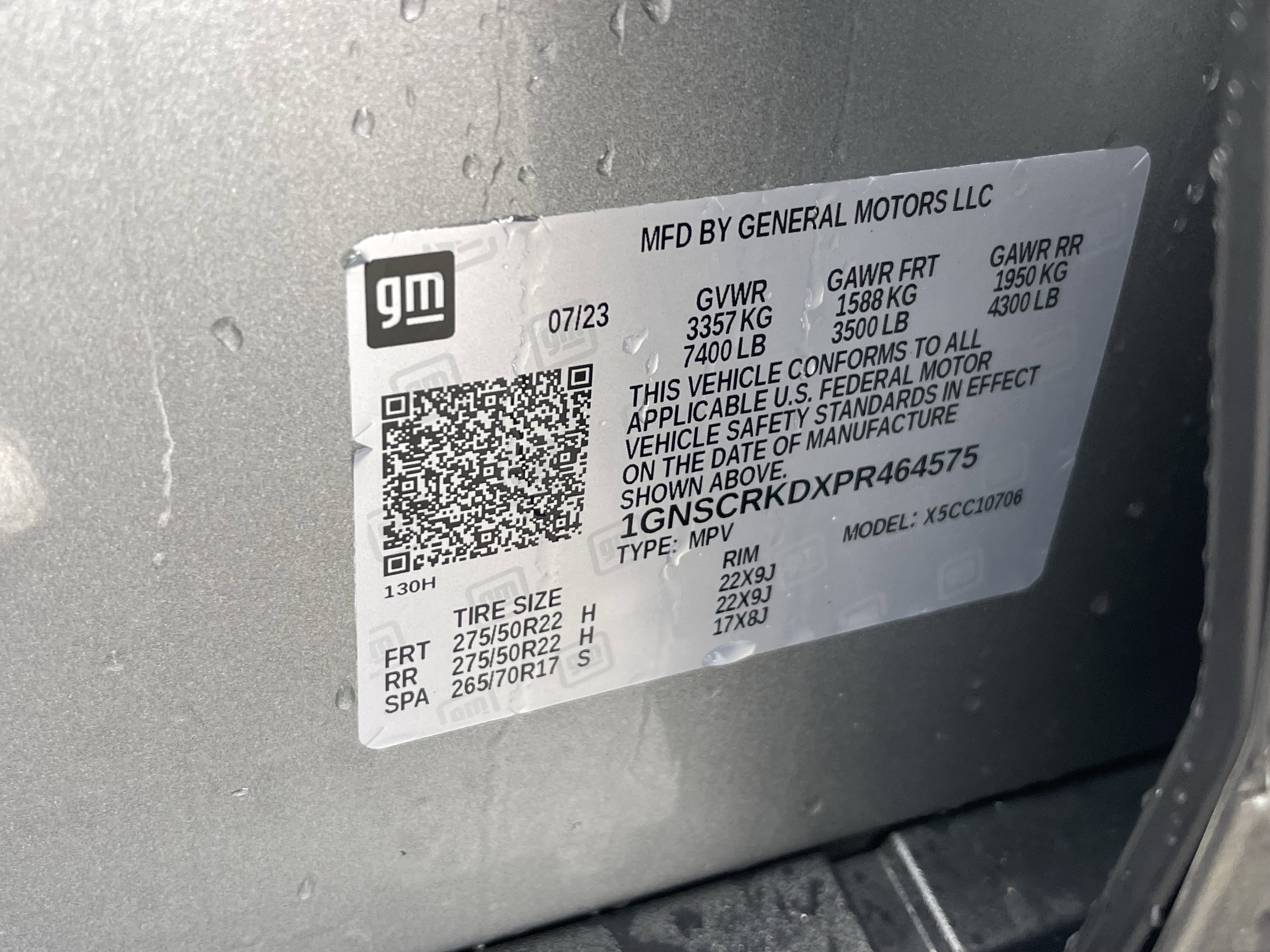 Certified 2023 Chevrolet Tahoe RST w/ Luxury Package image 37