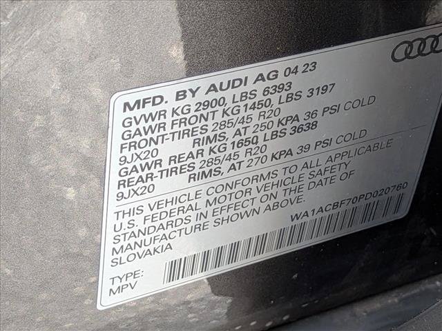 Certified 2023 Audi Q7 2.0T Premium w/ Convenience Package AWD/4WD image 27