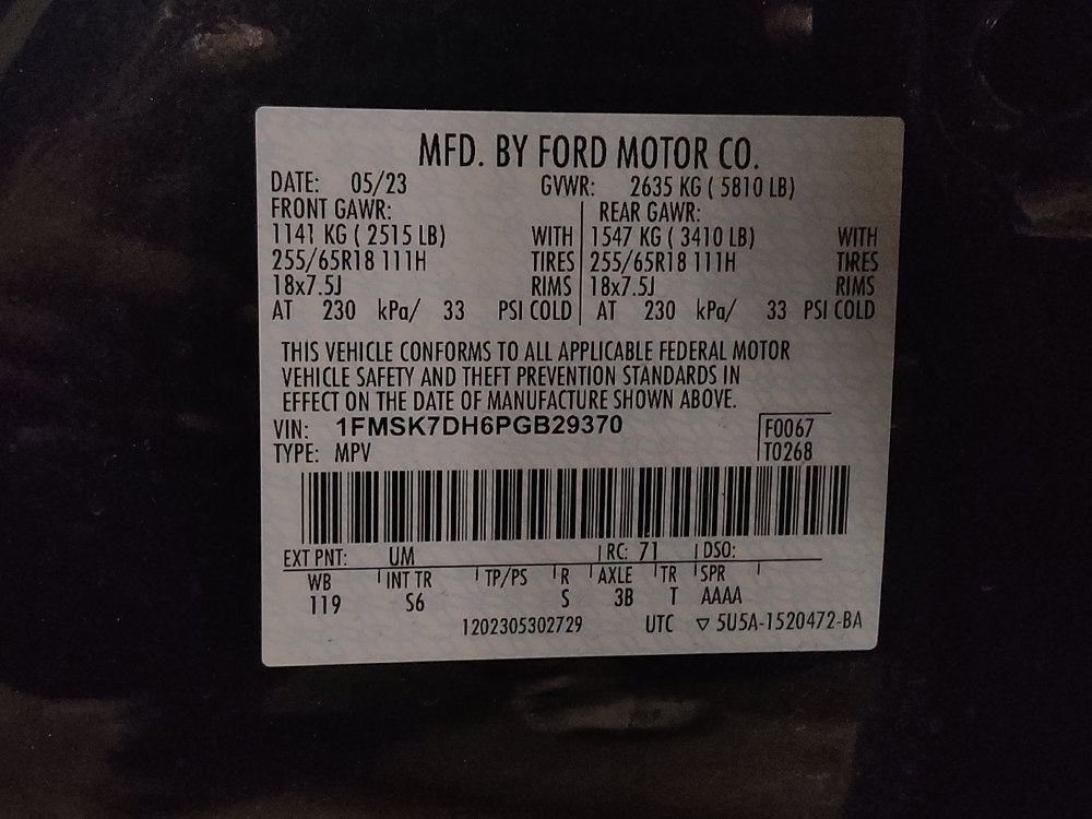 Used 2023 Ford Explorer XLT w/ Equipment Group 202A image 33