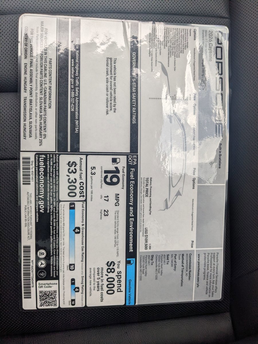 New 2026 Porsche Cayenne image 30