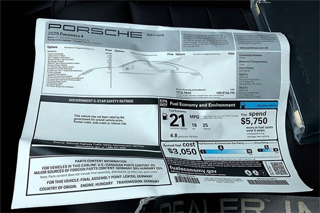 New 2025 Porsche Panamera 4 image 40
