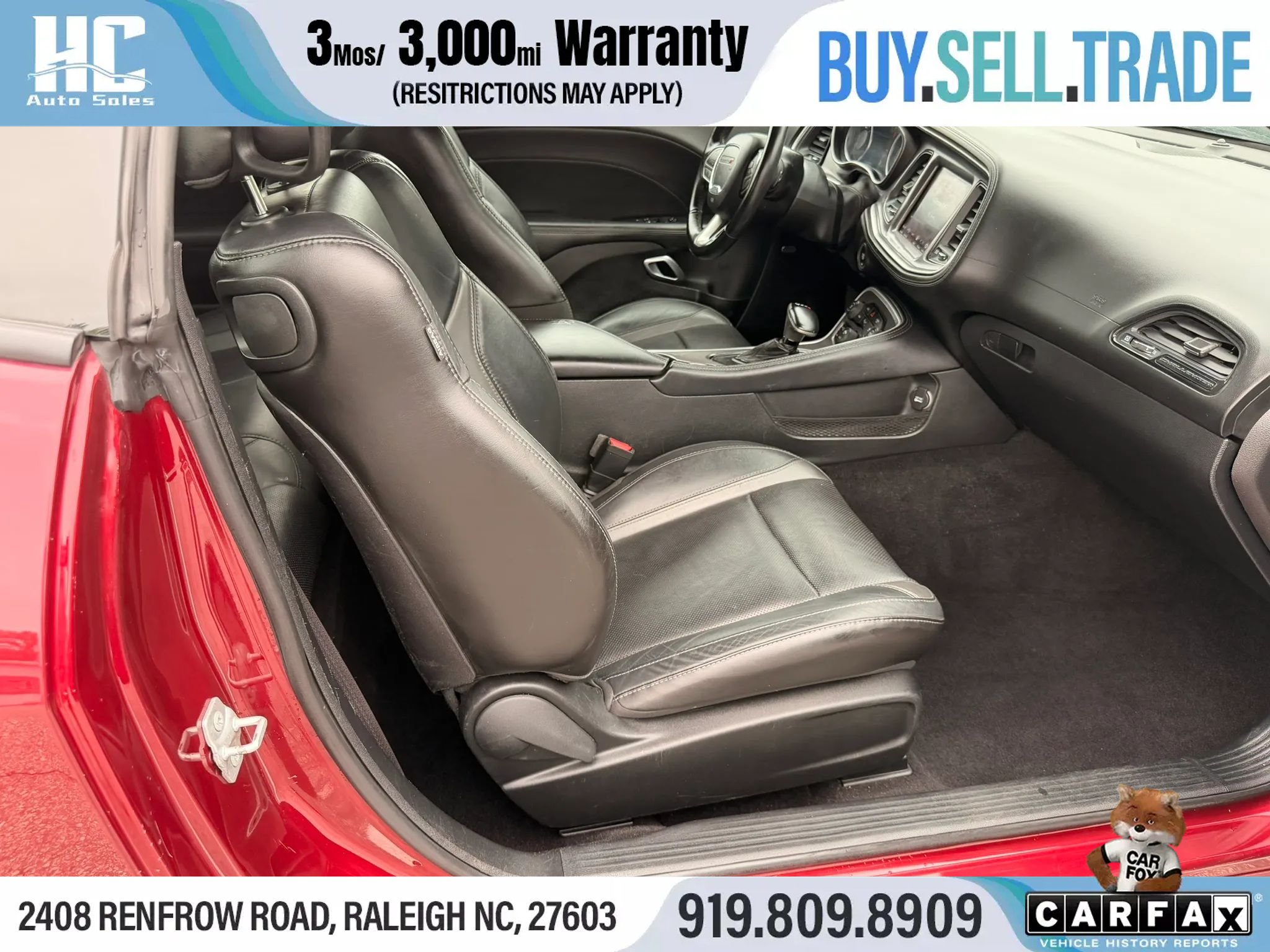 Used 2020 Dodge Challenger SXT w/ Plus Package RWD image 16