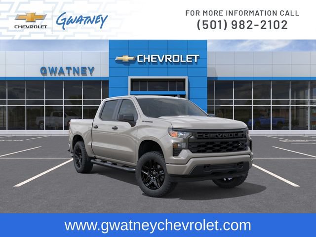 New 2026 Chevrolet Silverado 1500 Custom w/ Turbomax Blackout Package AWD/4WD video 1