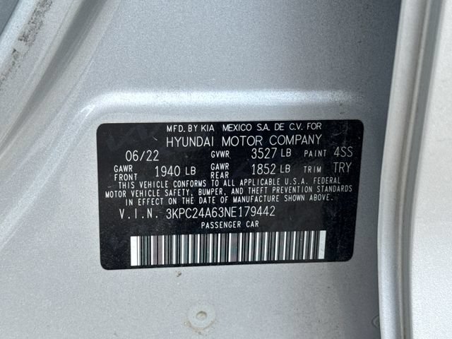 Used 2022 Hyundai Accent SE FWD image 23