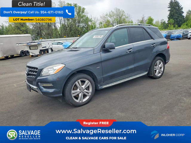 Used 2012 Mercedes-Benz ML 350 BlueTEC 4MATIC