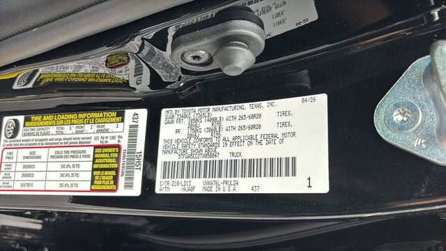 New 2026 Toyota Tundra Limited AWD/4WD image 39