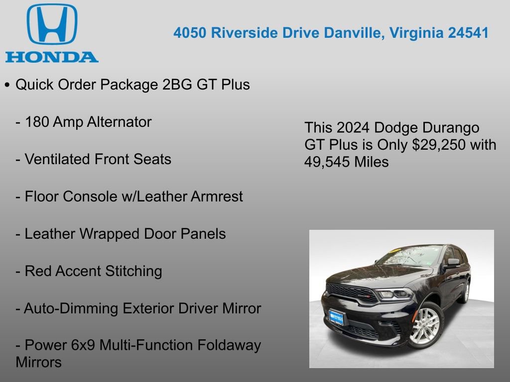 Used 2024 Dodge Durango GT image 7