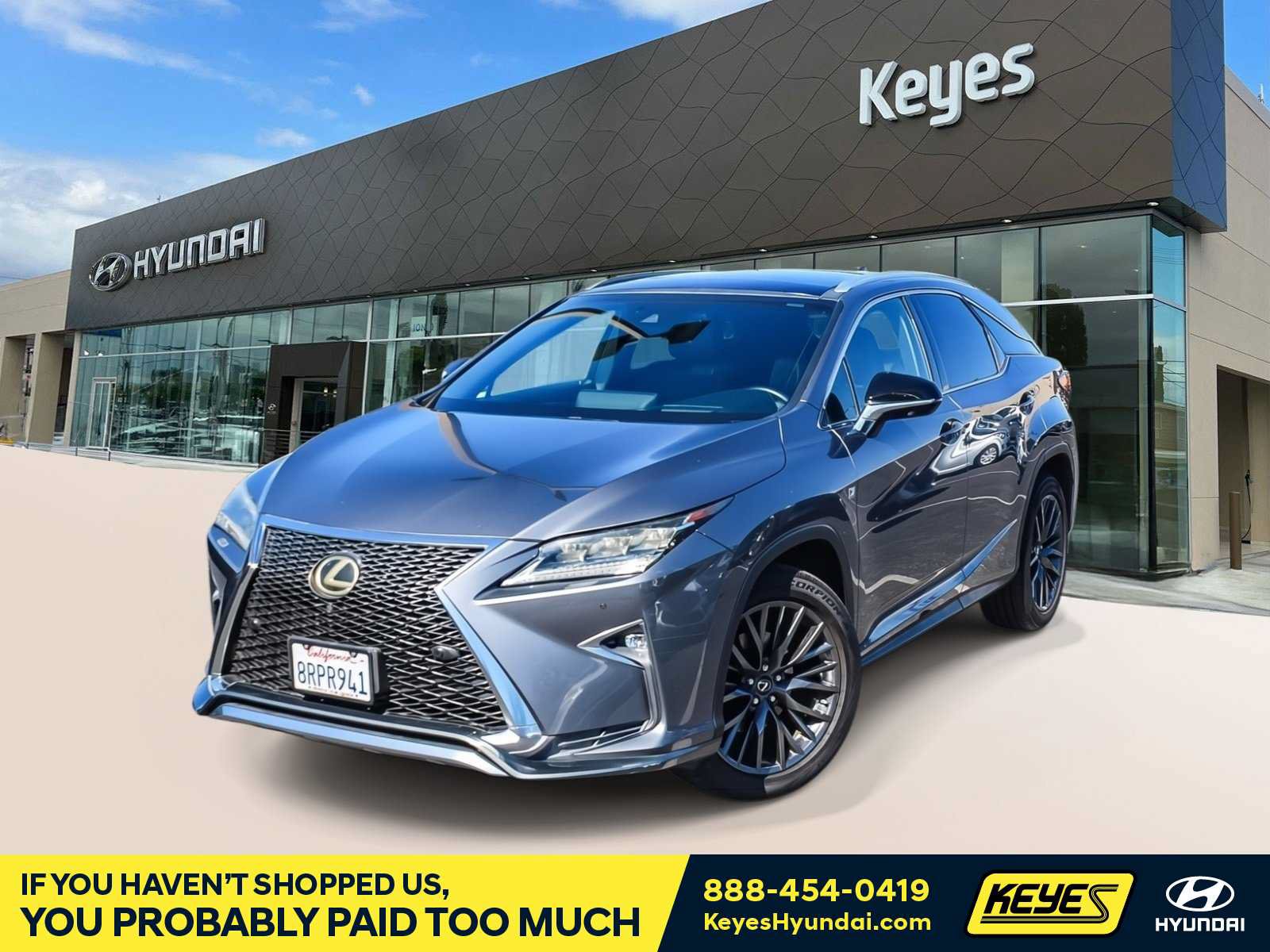 Used 2016 Lexus RX 350 F Sport w/ Accessory Package