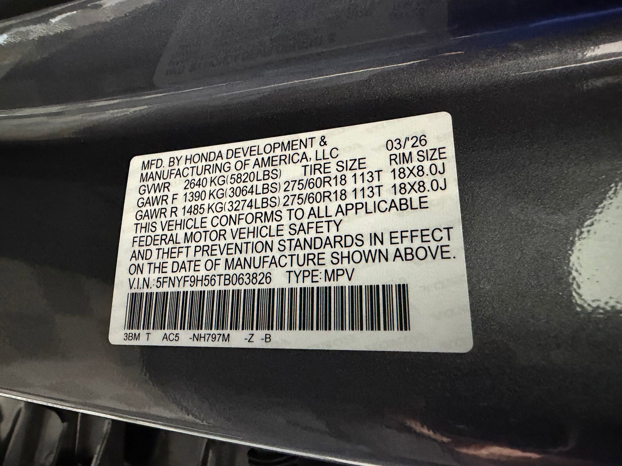 New 2026 Honda Passport TrailSport image 16