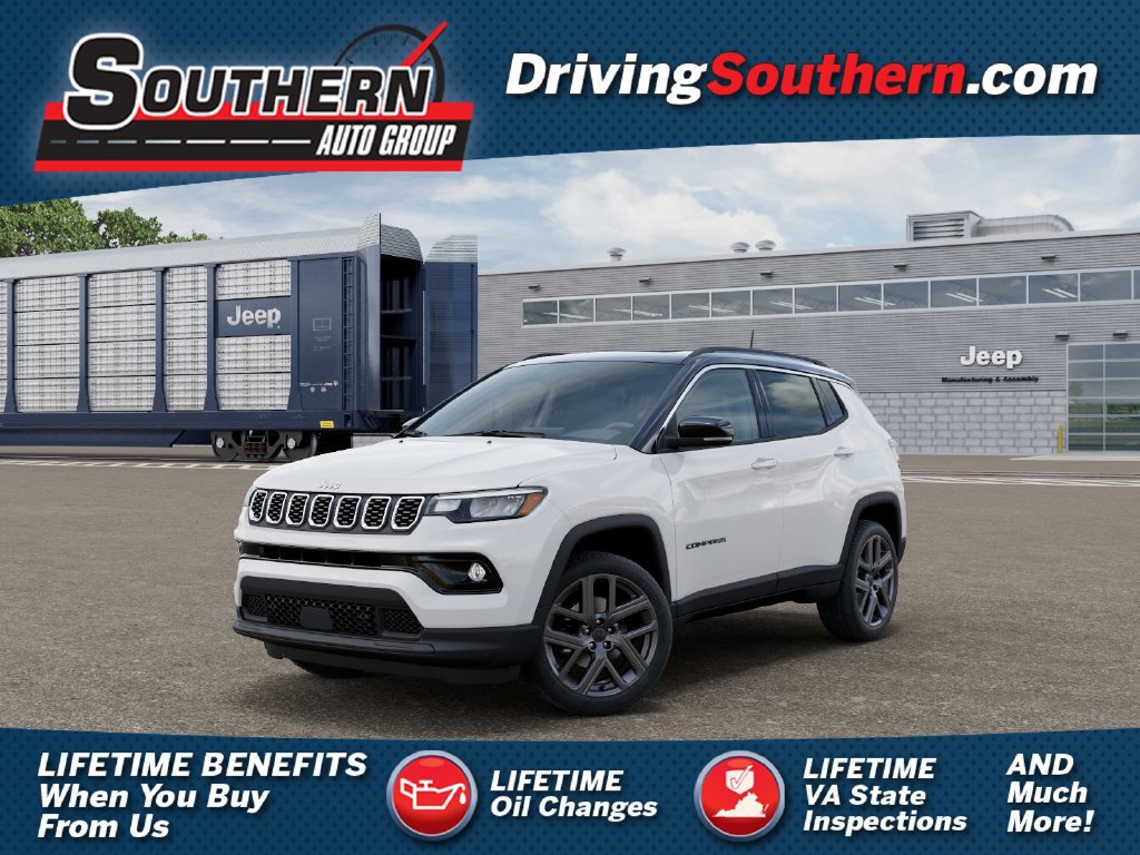 New 2026 Jeep Compass Limited w/ Sun, Sound & Navigation Group AWD/4WD 360° Tour