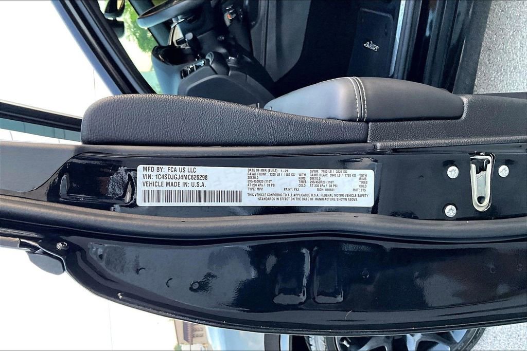 Used 2021 Dodge Durango SRT w/ Black Package image 36