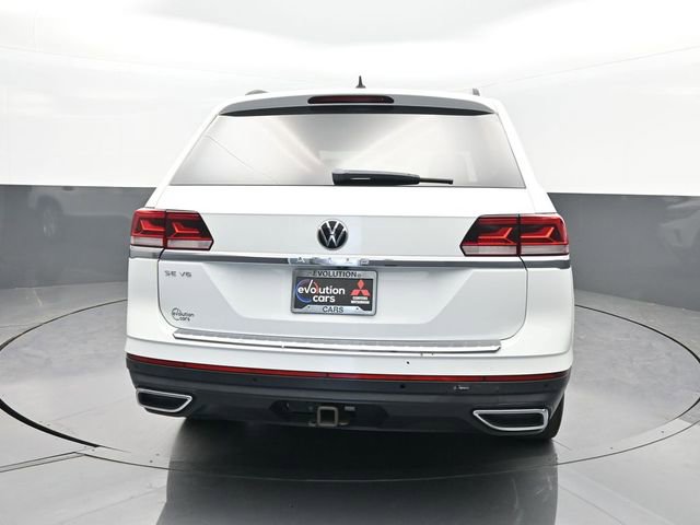 Used 2021 Volkswagen Atlas SE w/ Towing Package FWD image 24