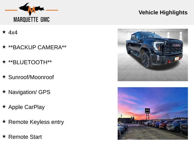 Used 2024 GMC Sierra 2500 AT4 w/ Technology Package AWD/4WD image 3