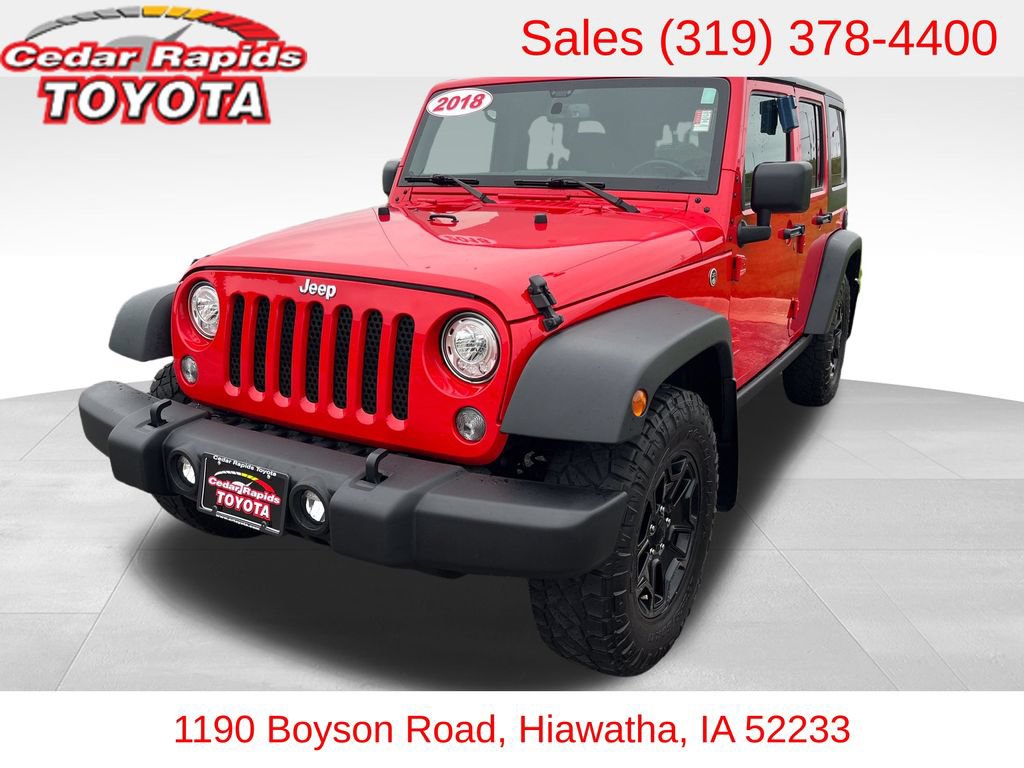 Used 2018 Jeep Wrangler Unlimited Sport S