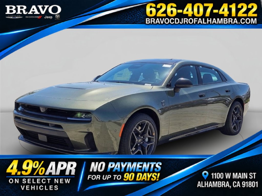 New 2026 Dodge Charger R/T w/ Blacktop Package