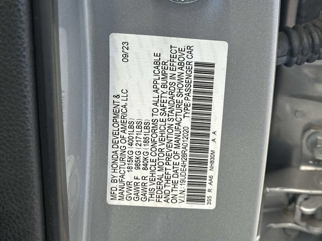 Certified 2024 Acura Integra FWD image 22