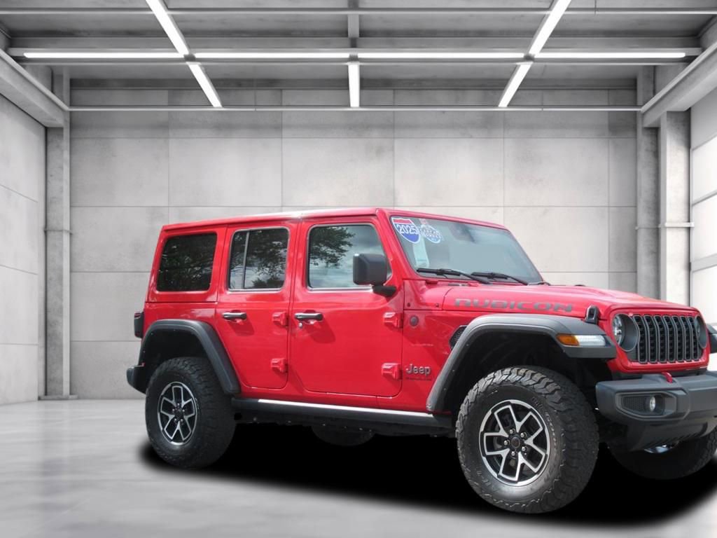 Certified 2025 Jeep Wrangler Unlimited Rubicon w/ Convenience Group AWD/4WD image 1