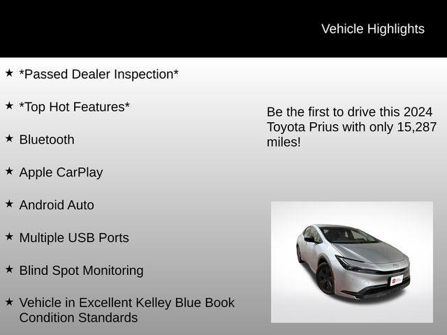 Certified 2024 Toyota Prius LE image 6