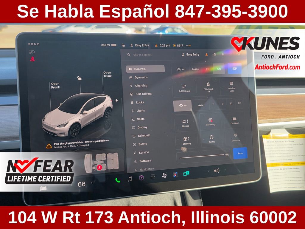 Used 2024 Tesla Model Y Long Range AWD/4WD image 63