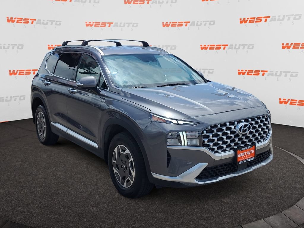 Used 2021 Hyundai Santa Fe Blue AWD/4WD image 7