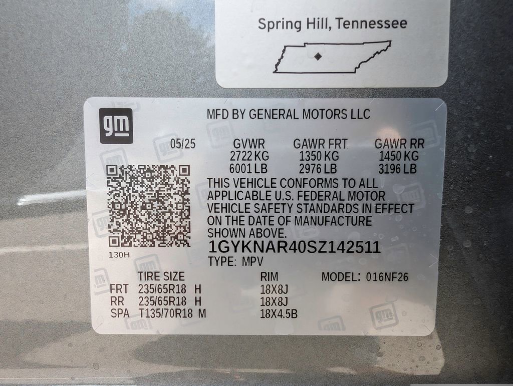 New 2025 Cadillac XT5 Luxury image 33