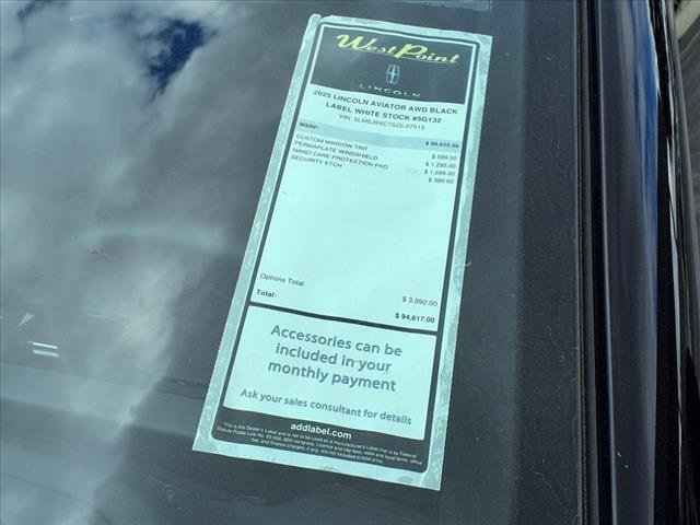 New 2025 Lincoln Aviator Black Label image 5
