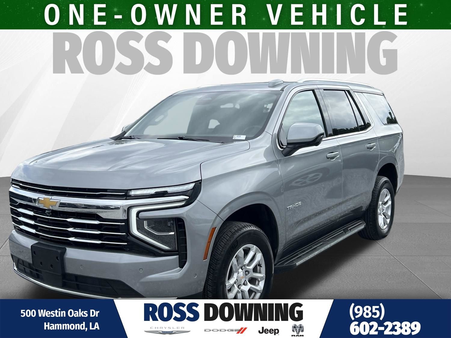Used 2025 Chevrolet Tahoe LT AWD/4WD image 1