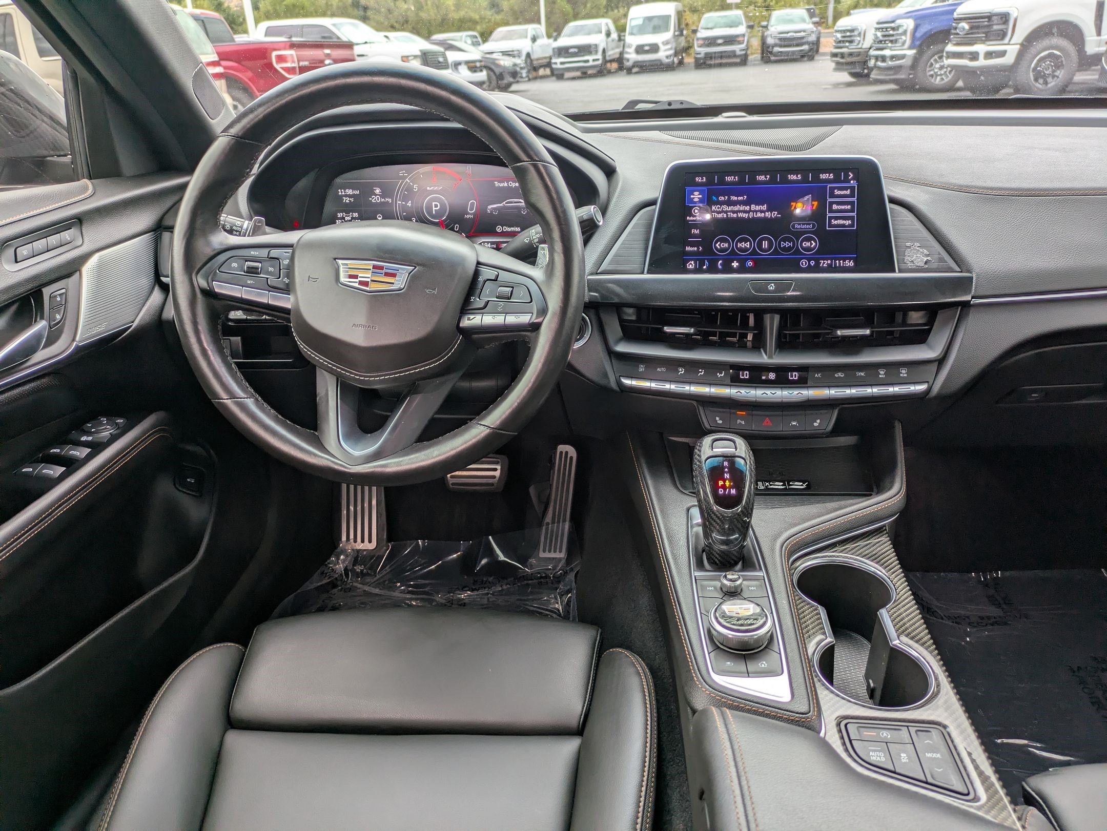 Used 2024 Cadillac CT4 V w/ LPO, ONYX Package AWD/4WD image 28