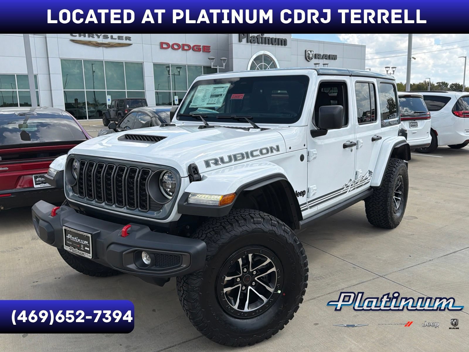 New 2026 Jeep Wrangler Unlimited Rubicon AWD/4WD 360° Tour