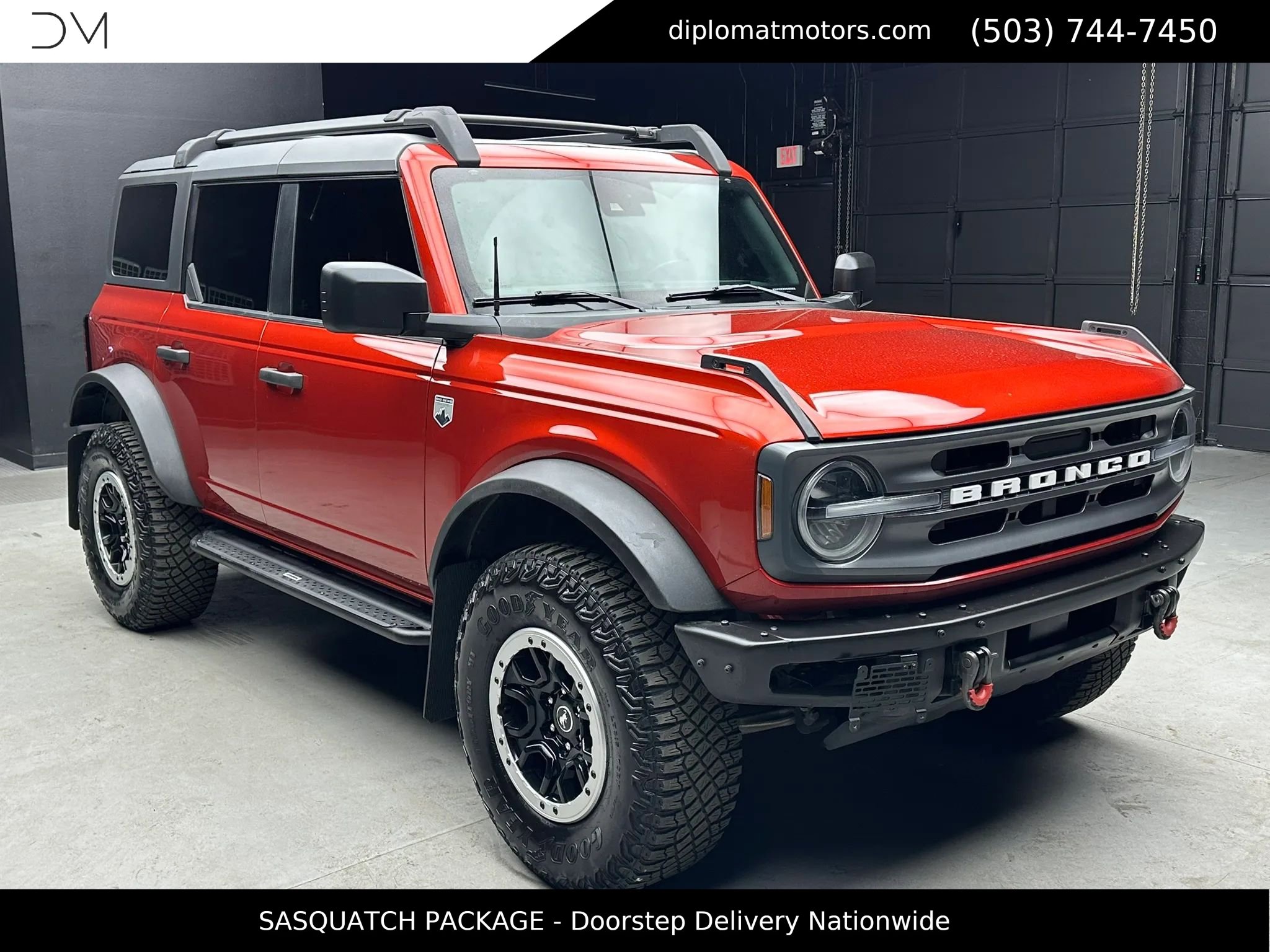 Used 2022 Ford Bronco Big Bend w/ Sasquatch Package image 9